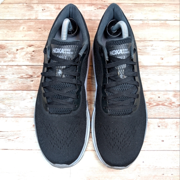Hoka One One Cavu 2 ProFly Black Gray White Canvas Athletic Sneakers Shoe Men 10 main image 7